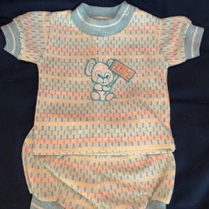 Healthtex 6 mos Shirt & shorts set